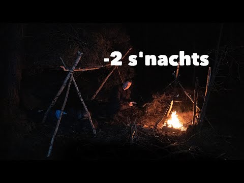 Video: Hoe Overnacht Je In De Natuur Zonder Tent