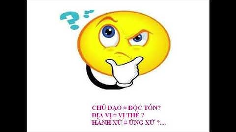 Radio giữ gìn sự trong sáng của tiếng Việt: Phân biệt "địa vị" và "vị thế", "hành xử" và "ứng xử"