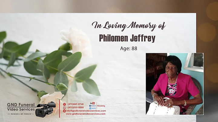 Celebrating the life of Philomen Jeffrey
