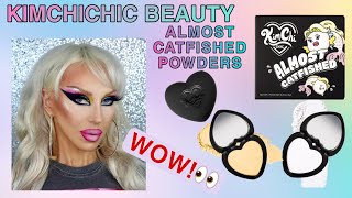 KIMCHICHIC BEAUTY ALMOST CATFISHED POWDERS FIRST IMPRESSIONS REVIEW