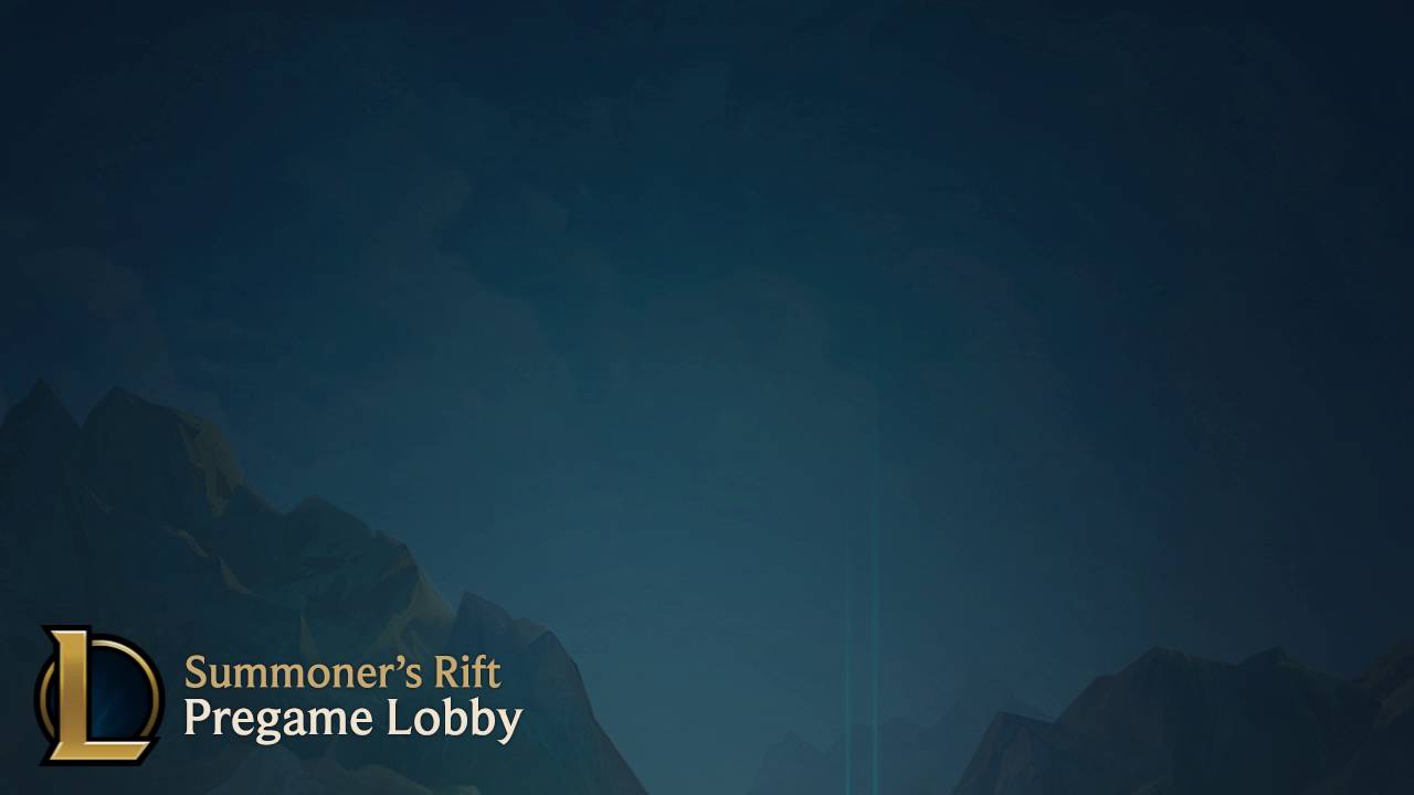 League Client: Summoner's Rift - Pregame Lobby - YouTube