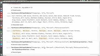 Toward Natural Language Understanding: FindTextualAnswer and TextCases