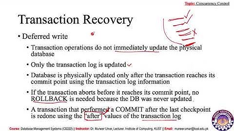 Concurrency Control - Part 3