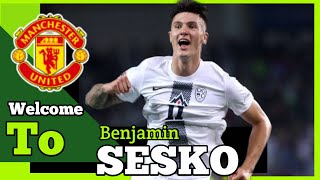 Benjamin Sesko Welcome Manchester United ( เบนจามิน เชสโก ) #แมนยู #นิวฮาแลนด์