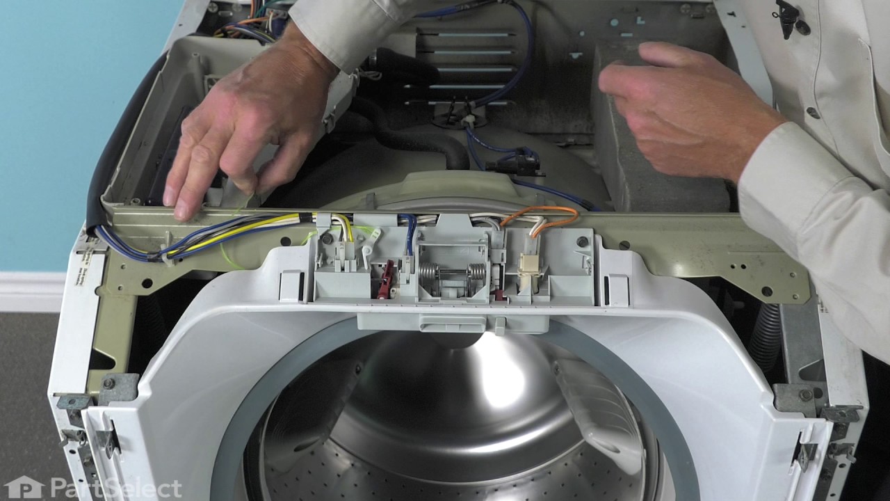Whirlpool Washer Repair - How to Replace the Door Latch Assembly ...