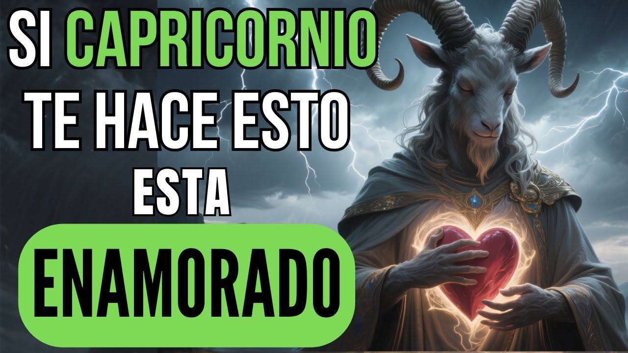 ♑10 señales de que Capricornio se está enamorando de ti💝