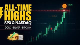 🚀 New All-Time Highs Ahead for SPX & Nasdaq | Gold, Silver & Bitcoin Outlook