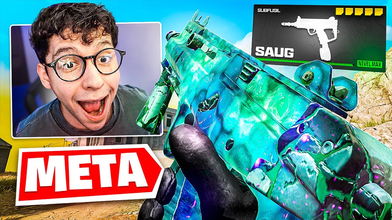 La SAUG es el VERDADERO SUBFUSIL META en WARZONE