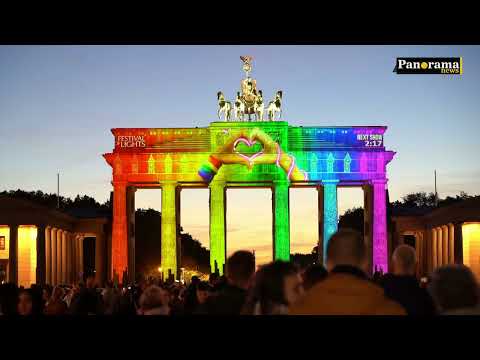 Video: Berlin Işık Festivali