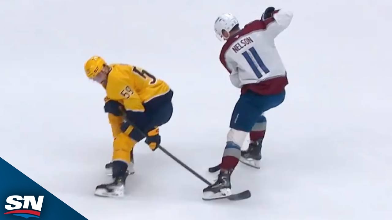Avalanche's Brock Nelson Shows Off Slick Hands With Toe-Drag Finish Vs. Predators