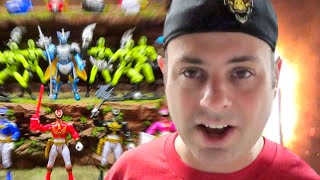 AWESOME Power Rangers Diorama Display, Toy Hunting Across America! (11.17.22 Vlog 739)