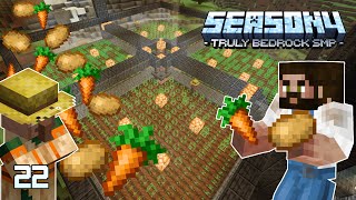 Automated Carrot & Potato farms! | Truly Bedrock Season 4 Ep22