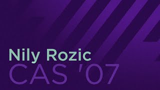 Nily Rozic (CAS ’07)