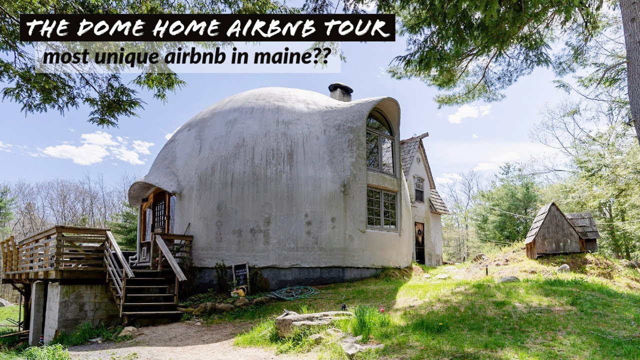 The Most UNIQUE Airbnb in New England The Dome Home in Kennebunkport