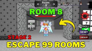 How To Complete Room 8 in Roblox Escape 99 Rooms | Stage 2 screenshot 1