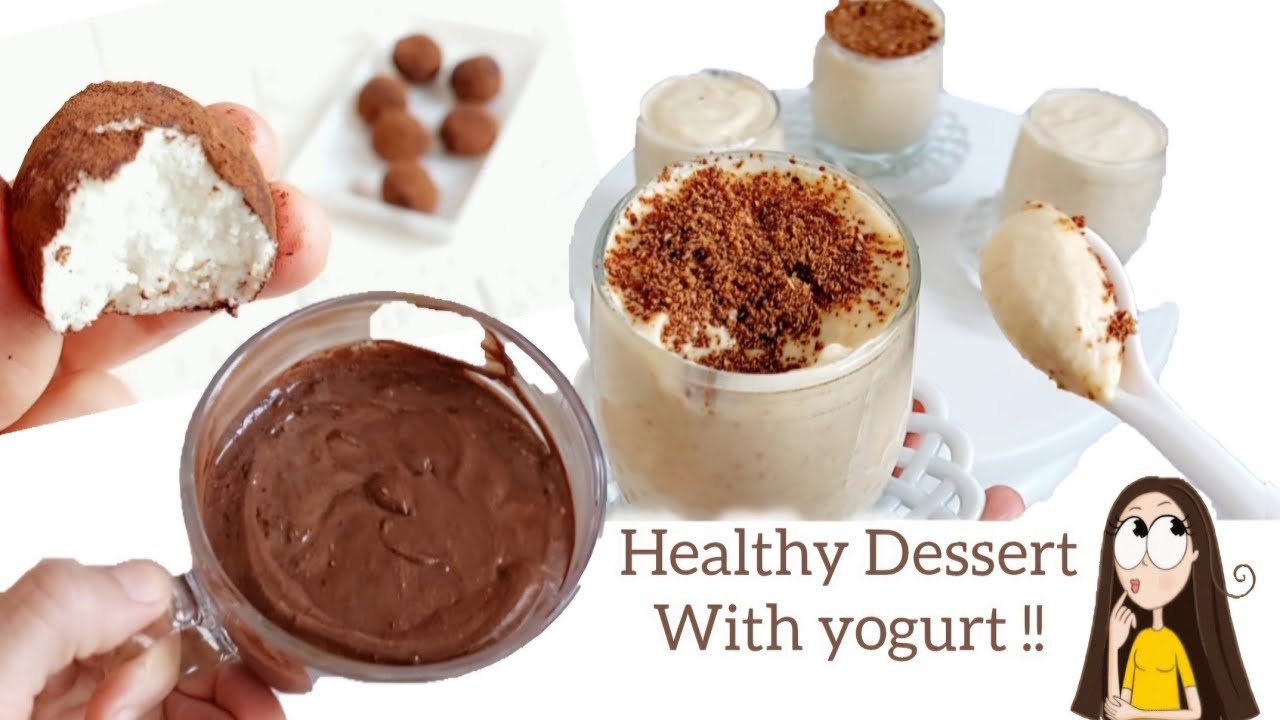 هو ده الترند الحقيقي‼️ثلاث وصفات لحلو صحي تعدل المزاج وترطب علقلب بعد الفطور بدون ولا نقطه سكر