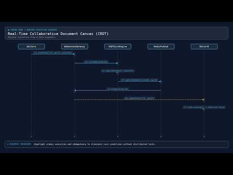 [Coding] Real-Time Collaborative Document Canvas (CRDT) — Java DSA Prep