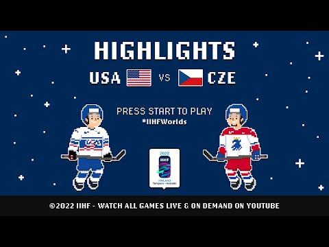 Highlights | USA vs. Czechia | 2022 #IIHFWorlds