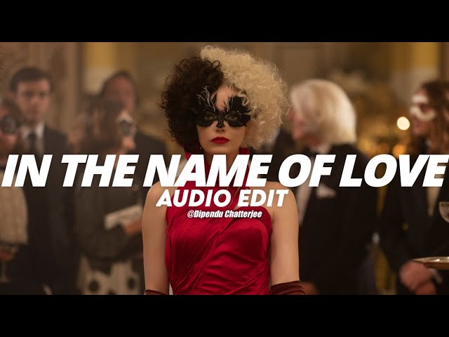 In The Name Of Love - Bebe Rexha And Martin Garrix  [Edit Audio] class=