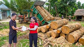 Timelapse - Buying Huge Logs From Villagers | Truck Loads of Timber to Traders