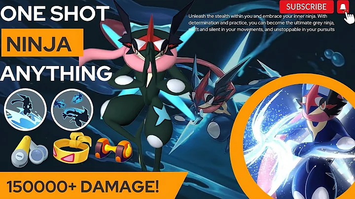 Greninja Pokemon Unite Build Guide:Best Moves and Items | Mastering the Water Ninja in@pokemonunite