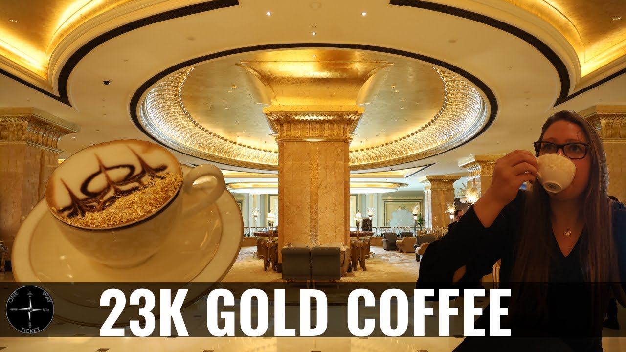 EMIRATES PALACE Abu Dhabi (Trying GOLD COFFEE) YouTube