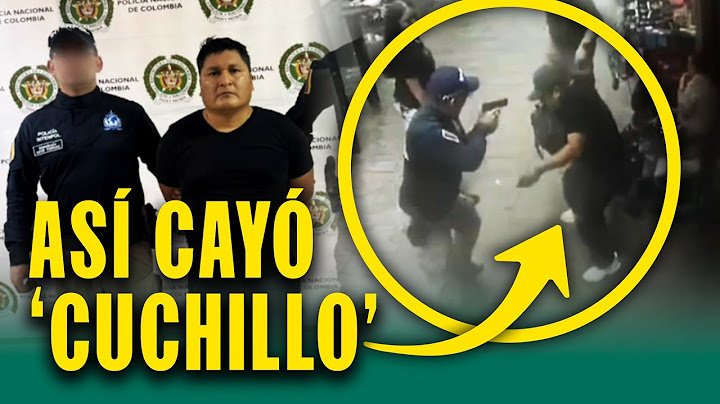 Video de la captura de 'Cuchillo': Presunto autor de la masacre en Pataz fue capturado en Colombia