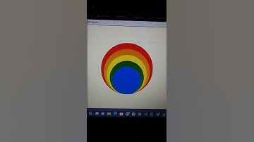 Draw A Beautiful Rainbow 🌈 Circle Using Python Turtle 🐢 । #python #pythongraphics #shorts #rainbow