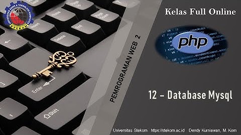 Membuat Database MySql dan Mengkoneksikannya Ke PHP untuk Menampilkan Data