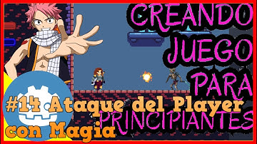 GODOT para PRINCIPIANTES #14 Ataque del player con Magia | Crear nuestro primer videojuego | Godot