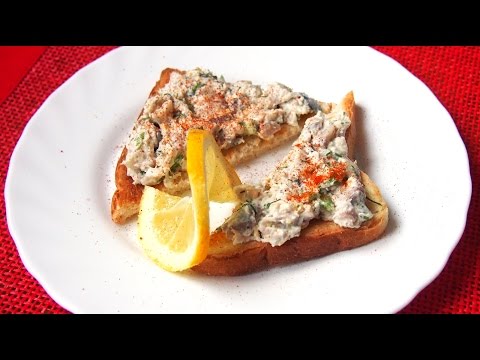 Рецепт рыбной паштеты
