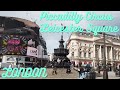 Piccadilly Circus to Leicester Square - 4K Walk in Central London