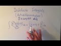 Indefinite Integrals Example #3 (2 Minutes)