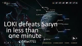 Loki Defeats Saryn Spectre At Plutos Sedna Junction In Under A Minute