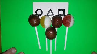 🍭 🍬 🍫 $ Lollipops - Squid Game Challenge!ASMR.오징어 게임.Игра в Кальмара. screenshot 5