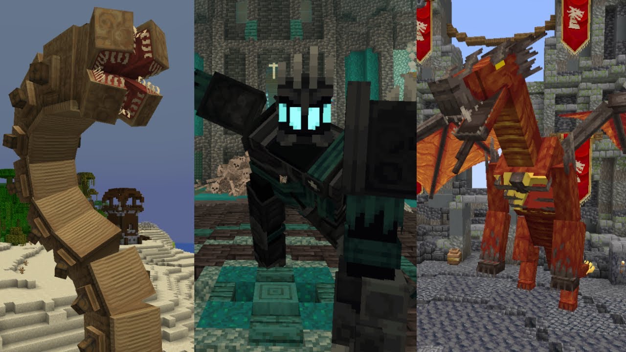 Bosses'Rise mod, Minecraft Mod (Showcase 1.20.1) - YouTube