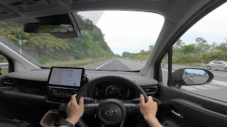 【Test Drive】2022 New TOYOTA SIENTA HYBRID 4WD - POV Drive