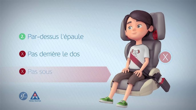 Jusqu'à quel âge un enfant doit-il avoir un siège auto 