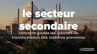 Les secteurs d activité économique