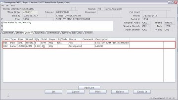 Service Work Orders: Tyler Net - Retail POS Software, Retail POS Systems