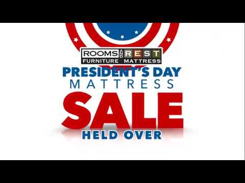 Rooms & Rest Furniture President's Day Mattress Sale Held Over
