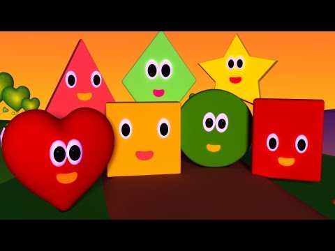 The Shapes Song-Nursery Rhymes