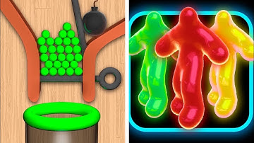 Pull The Pin Vs Blob Runner 3d - All Levels Gameplay For Android, iOS The Best Mobile Game