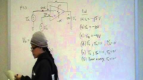 Op amp terminal voltages and currents P5.3 Nilsson Riedel Electric Circuits 9E Solution