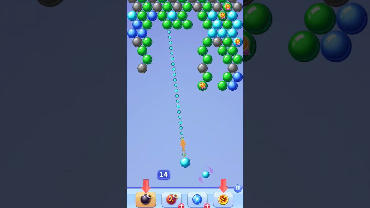 Bubble shooter Game Level - 151 | bubble shooter Game | 