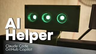 Physical Status Monitor for Claude Code & Copilot | DIY ESP32 AI Helper