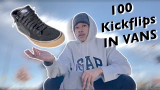 Vans Sk8 Hi Ultra Crush Skate Shoe Review I Did 100 Kickflips My First Time Skateboarding Vans