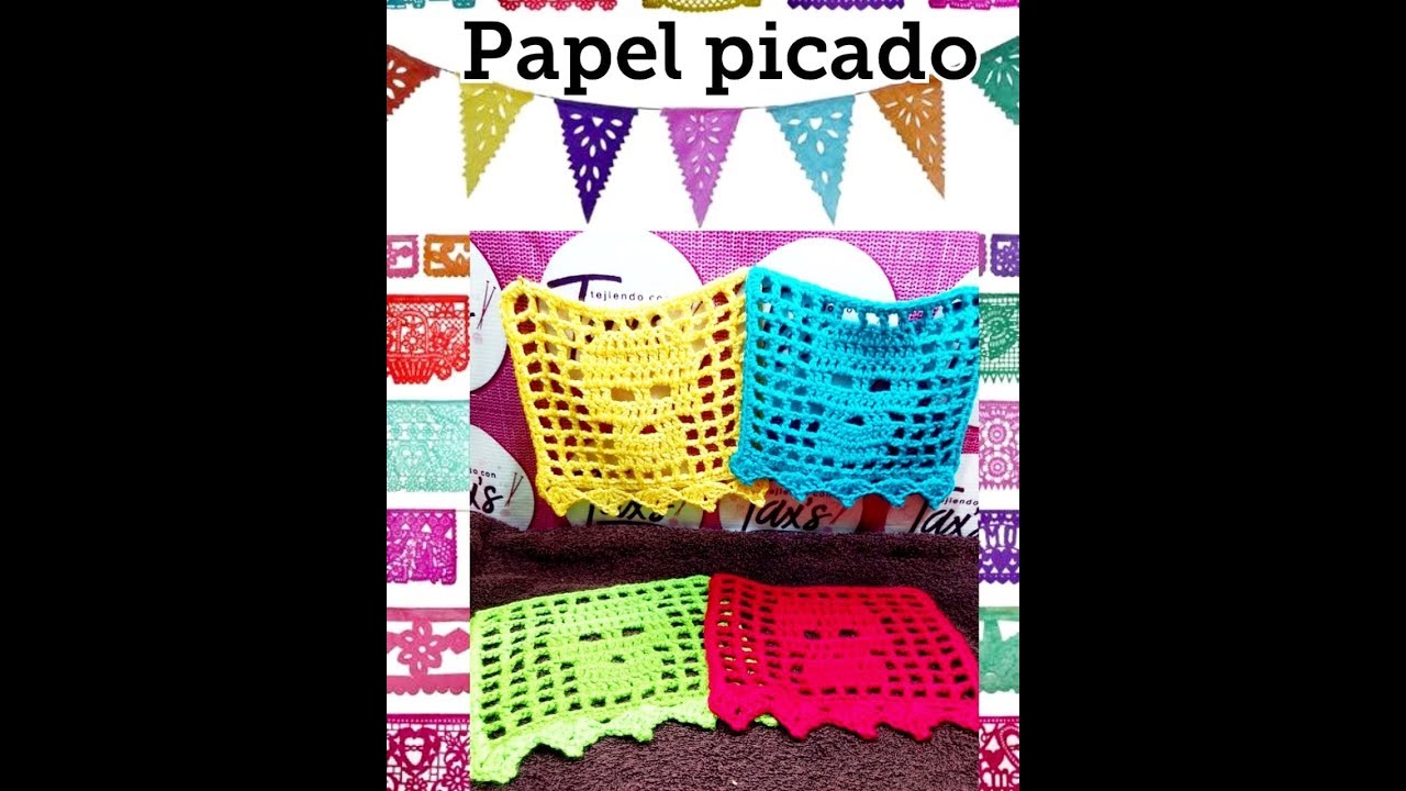 Teje papel picado para tú altar