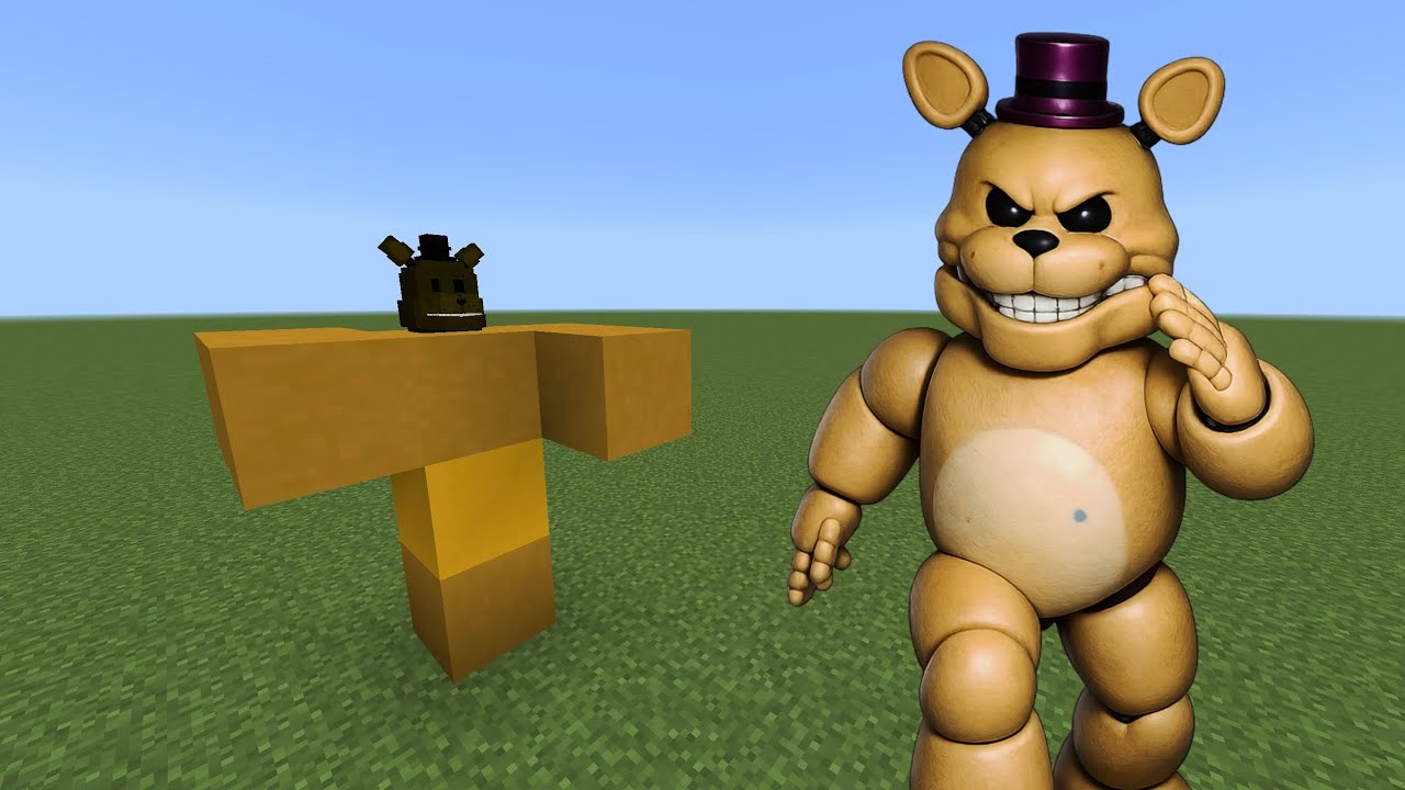 Fast Fredbear Addon in Minecraft Bedrock