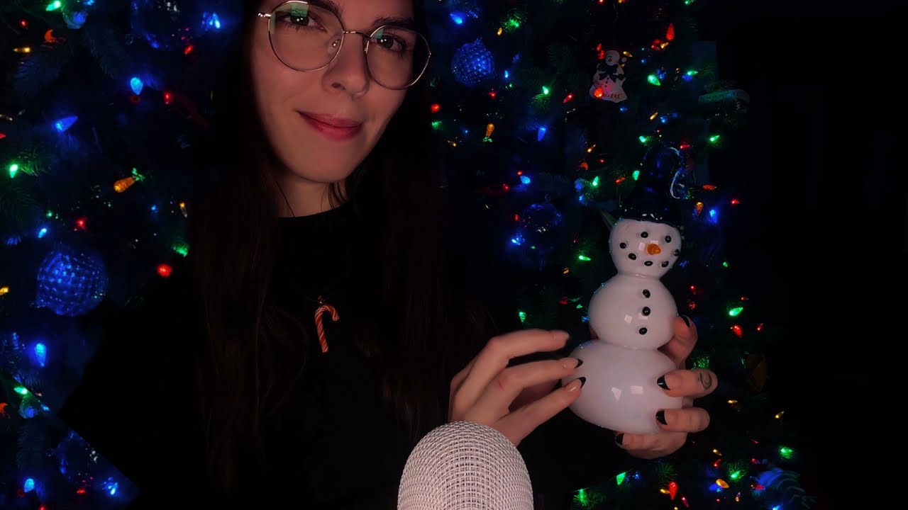 Magical Ornament Tapping ASMR 🎄 Whispers